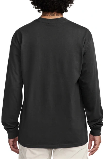 Shop Nike Dri-fit Acg Oversize Long Sleeve T-shirt In Black