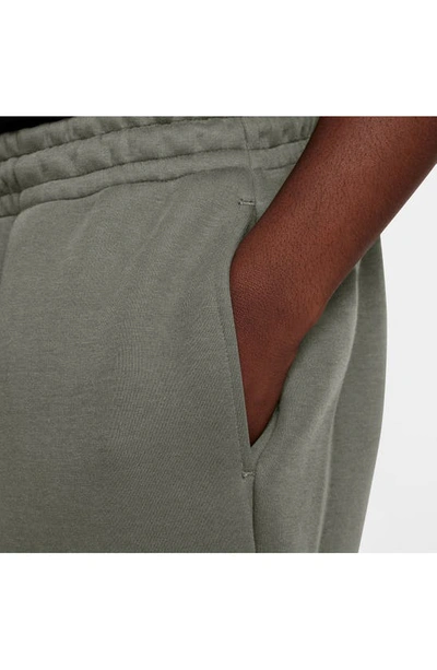 Shop Nike Oversize Tech Fleece Reimagined Drawstring Pants In Dark Stucco