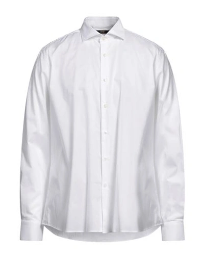 Shop Cavalli Class Man Shirt White Size 17 ½ Cotton