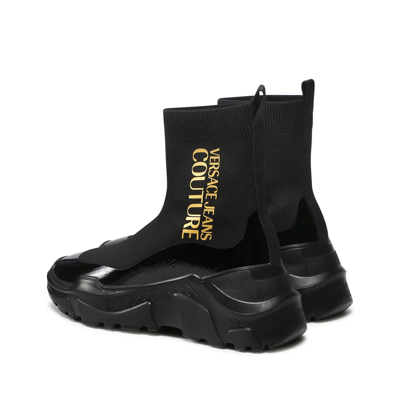 Shop Versace Jeans Couture Sock Sneakers