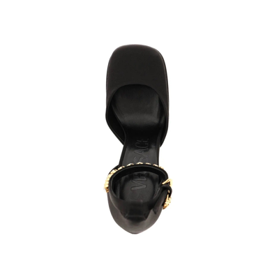Versace Medusa Aevitas 120 Platform Pumps In Calf Leather