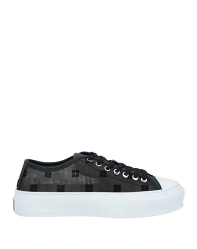 Shop Givenchy Woman Sneakers Black Size 8 Polyamide