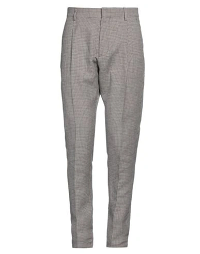 Shop Dsquared2 Man Pants Beige Size 36 Linen, Cotton