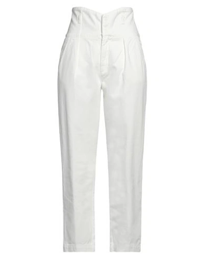 Shop Pinko Woman Jeans White Size 29 Cotton
