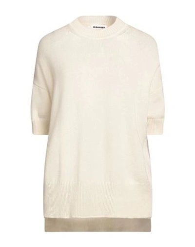 Shop Jil Sander Woman Sweater Beige Size S Cashmere