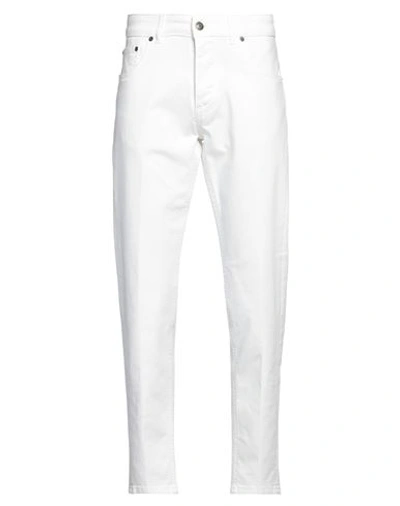 Shop Be Able Man Jeans White Size 32 Cotton, Elastane