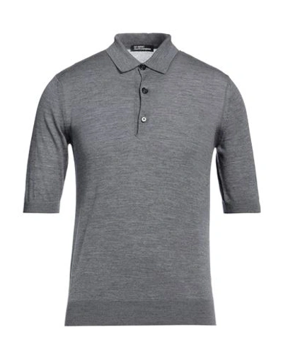 Shop Raf Simons Man Sweater Lead Size L Virgin Wool In Grey