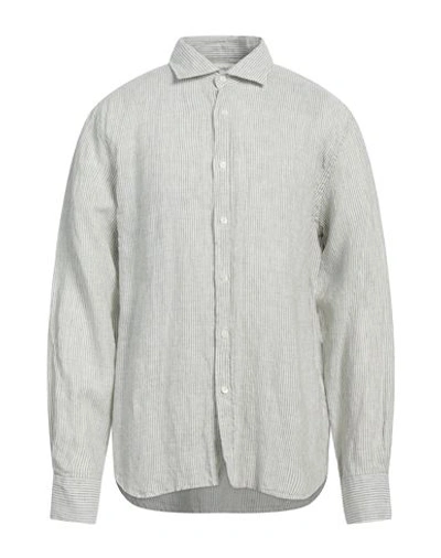 Shop Hartford Man Shirt Sage Green Size 3xl Linen