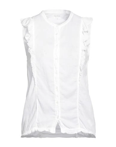 Shop Hartford Woman Shirt White Size 1 Cotton