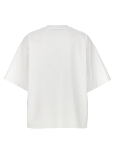 Shop Dolce & Gabbana Embroidery Print T-shirt White