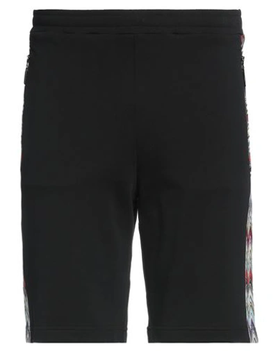 Shop Missoni Man Shorts & Bermuda Shorts Black Size S Cotton