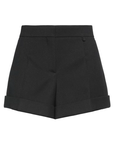 Givenchy Woman Shorts & Bermuda Shorts Black Size 8 Wool In Black