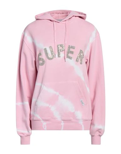 Shop Forte Dei Marmi Couture Woman Sweatshirt Pink Size M Cotton