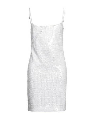 Dsquared2 Woman Mini Dress White Size 4 Polyamide, Polyester In White