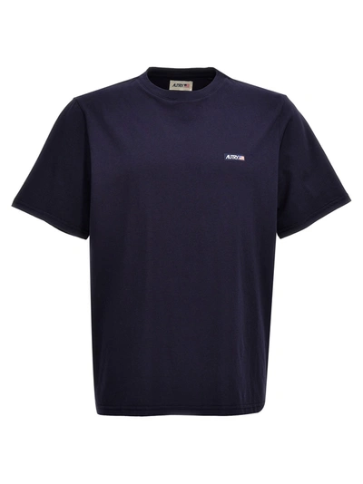 Shop Autry Logo Patch T-shirt Blue