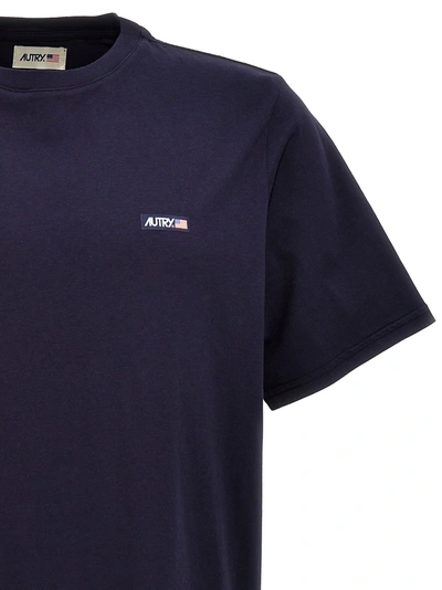 Shop Autry Logo Patch T-shirt Blue