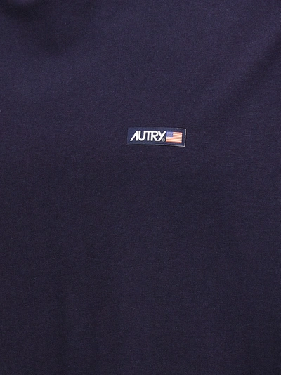 Shop Autry Logo Patch T-shirt Blue