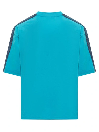 Shop Lanvin T-shirt With Logo In Blue