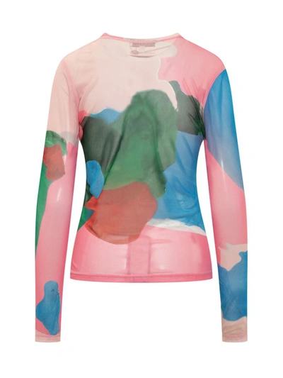 Shop Jw Anderson J.w. Anderson Ls Underpinning Jersey In Pink