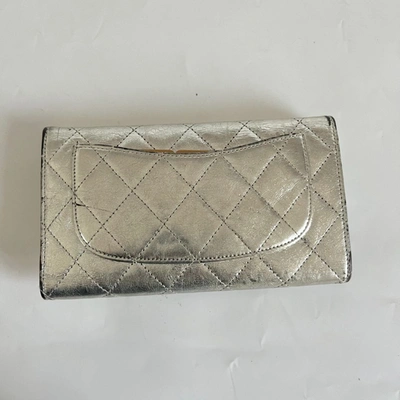 Pre-owned Chanel Reissue Quilted Flap Wallet