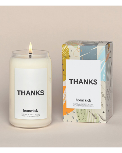 Shop Homesick Thanks Scented Candle In White