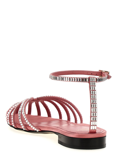 Shop Alevì Rebecca Ballet Flats In Pink