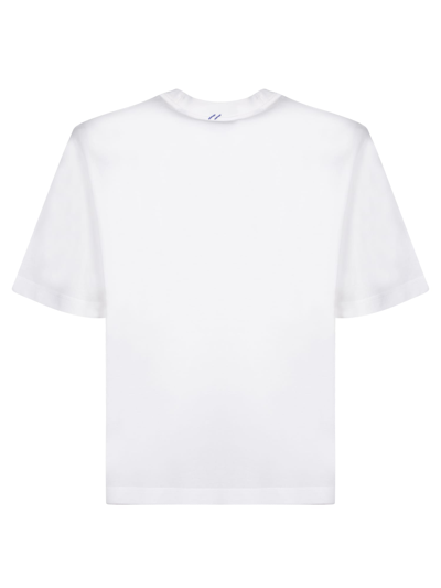 Shop Burberry Graphics White T-shirt