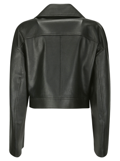 Shop Desa 1972 Leather Perfecto Jacket In Black