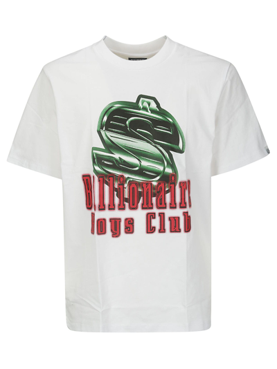 Shop Billionaire Boys Club Dollar Sign T-shirt In White