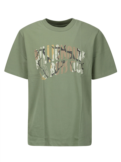 Shop Billionaire Boys Club Camo Arch Logo T-shirt In Green