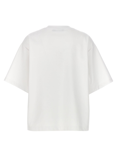 Shop Dolce & Gabbana Embroidery Print T-shirt In White