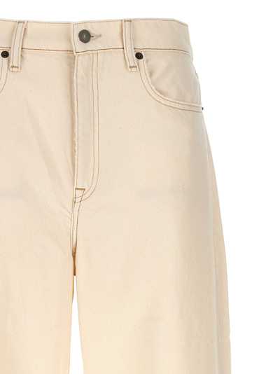 Shop Polo Ralph Lauren Flared Jeans In Beige