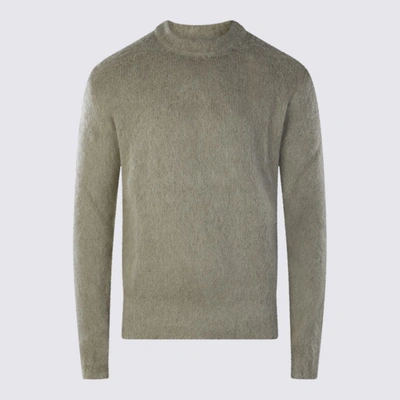 Shop Ami Alexandre Mattiussi Ami Paris Sweaters Beige