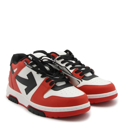 Shop Off-white Sneakers Red