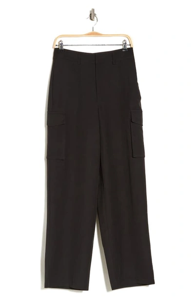 By Design Aaliyah Cargo Pants In Black