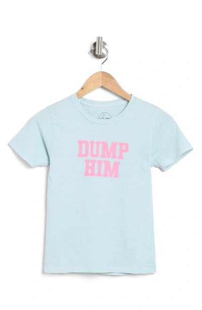 Shop Hi Res Dump Him T-shirt In Winter Sky