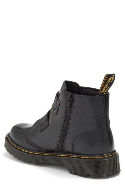 Dr. Martens' Kids' Devon Bex Star Water Repellent Boot In Black