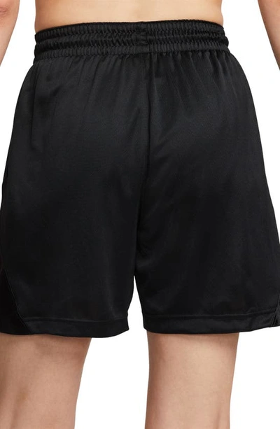 Shop Nike Dri-fit Isofly Basketball Shorts In Black/ Black/ White