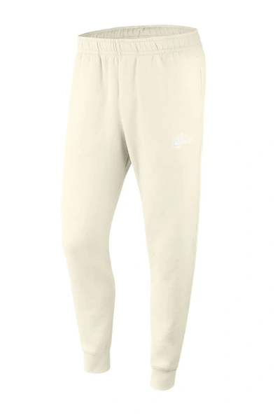Shop Nike Sportswear Club Pocket Fleece Joggers In Sail/white