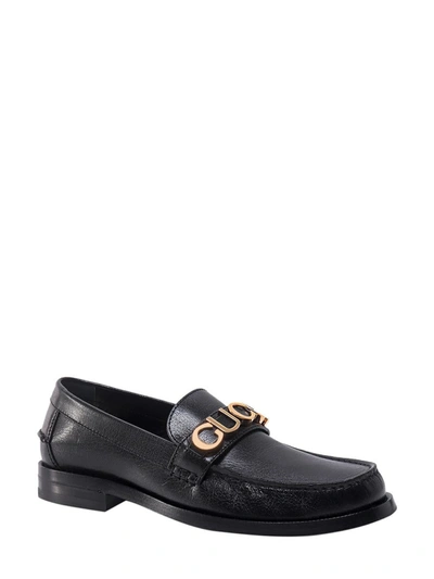 Shop Gucci Loafer In Black