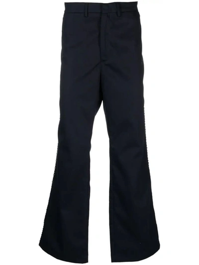 Shop Wales Bonner Delaney Trousers Clothing In Blue