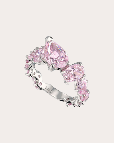 Shop Anabela Chan Women's Blush Nova Starburst Ring In Pink