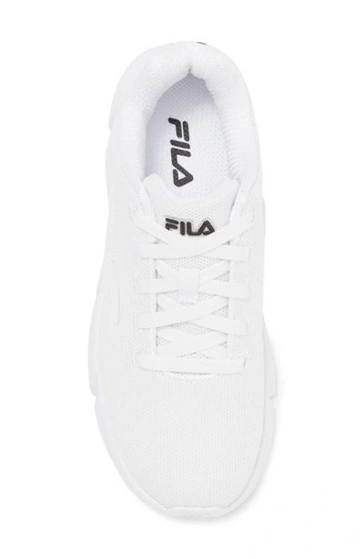 Shop Fila Zarin Sneaker In White/ White/ Black