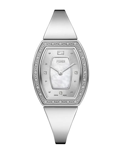 Shop Fendi Women's  My Way Diamond Watch