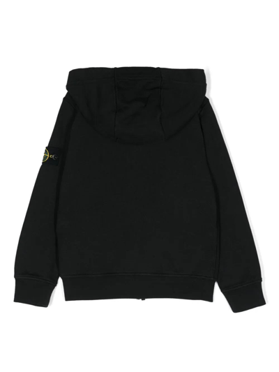 Shop Stone Island Junior Sweatshirt In Black