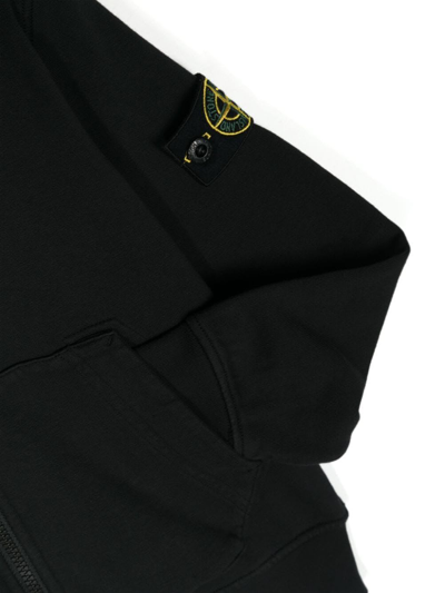 Shop Stone Island Junior Sweatshirt In Black