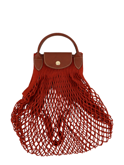 Shop Longchamp Handbag In Red