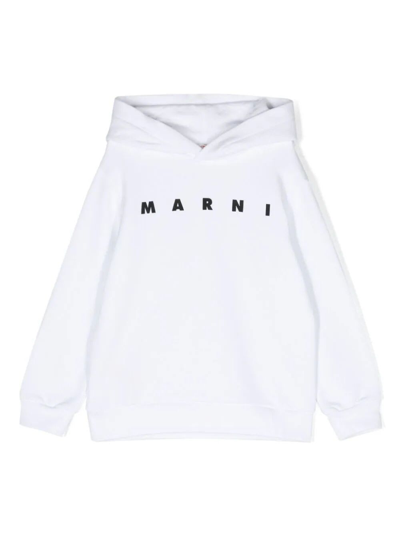 Shop Marni Ms119u Sweatshirt In White