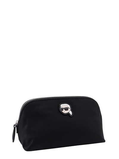 Shop Karl Lagerfeld Beauty Case In Black