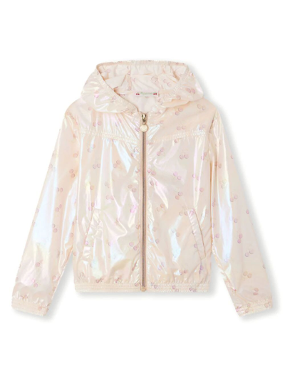 Shop Bonpoint Jacket Gytha In Pink Pale